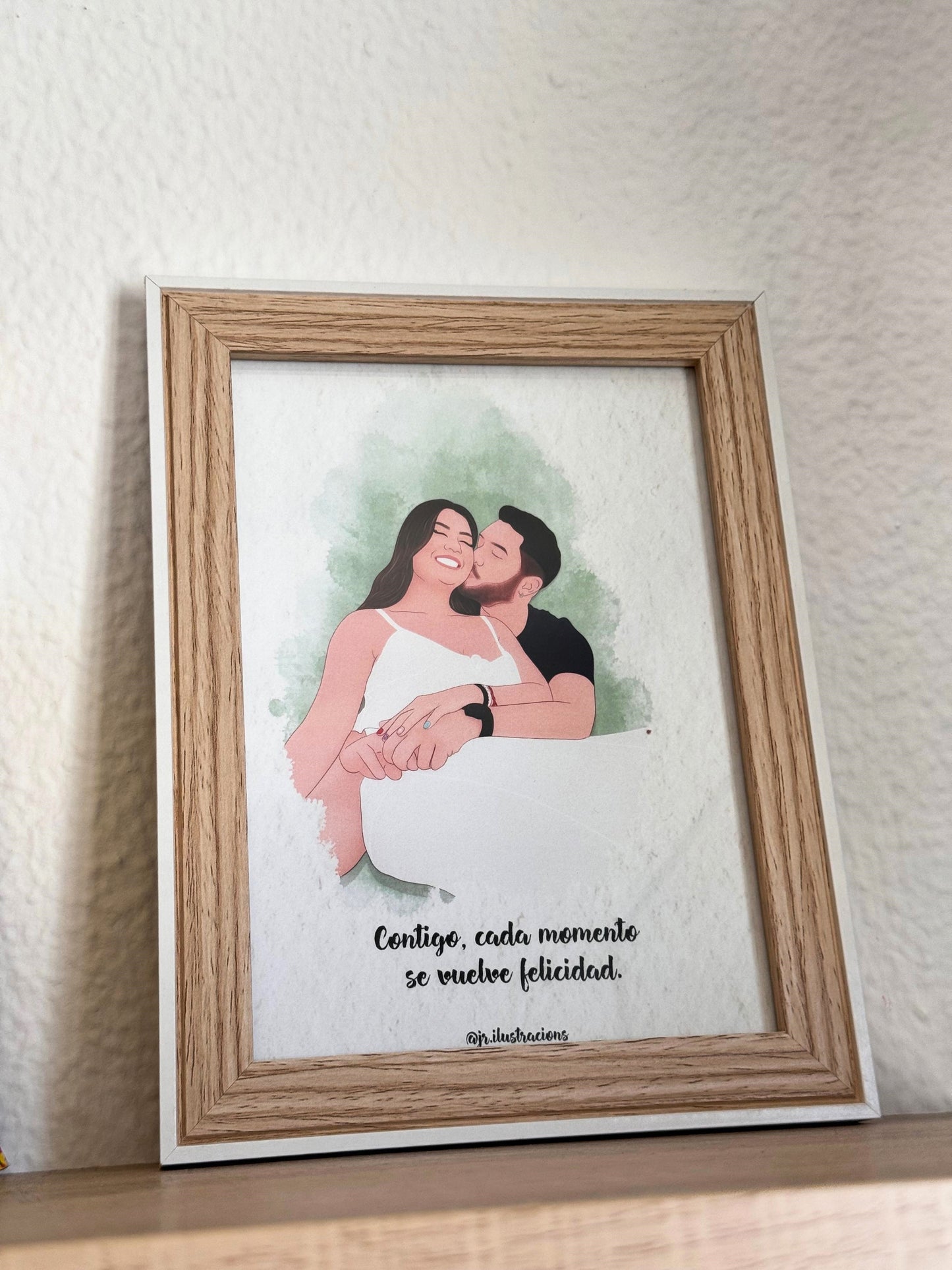 Ilustración Enmarcada