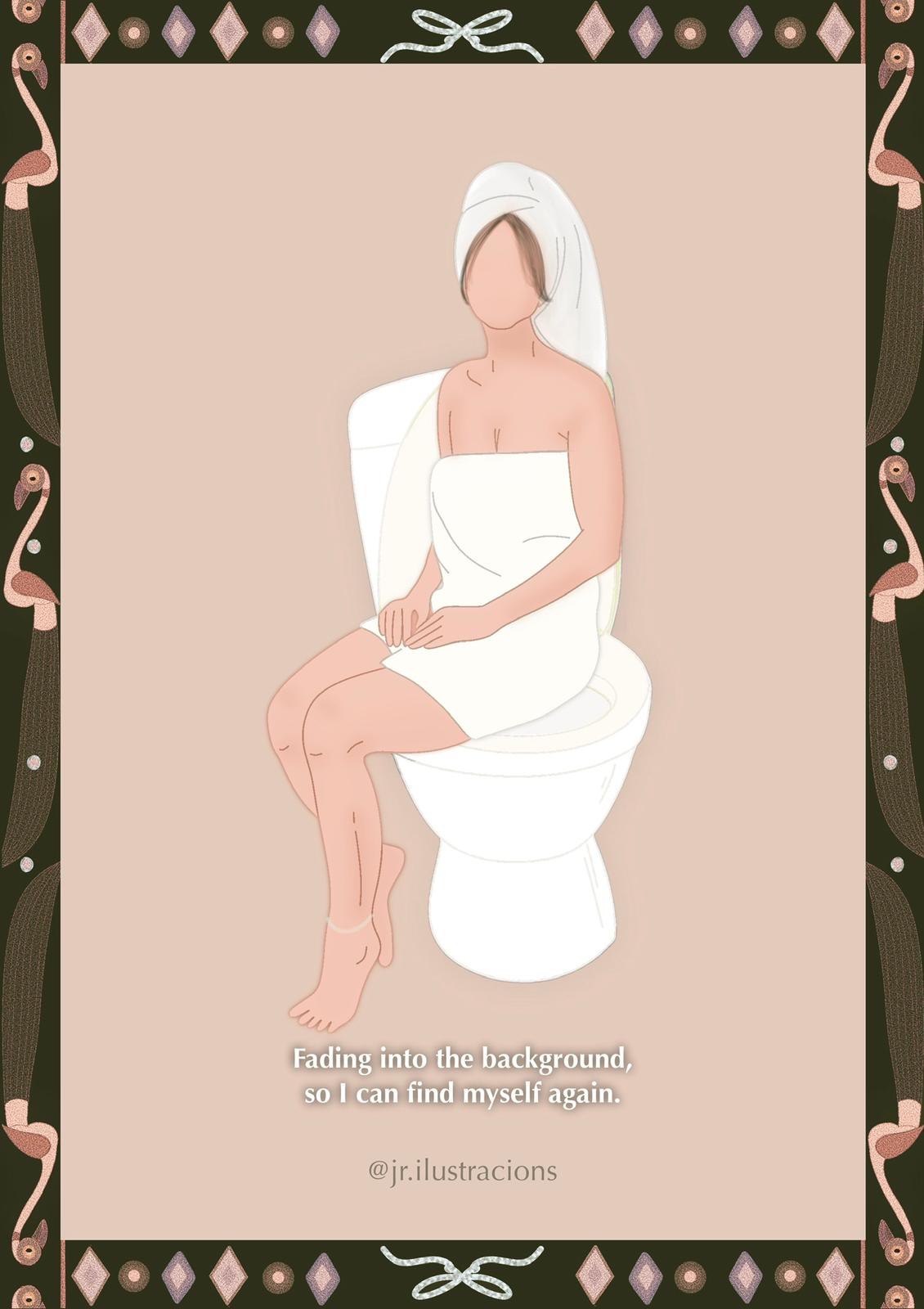 Lámina Decorativa “Fading into the background..” – Formato Digital