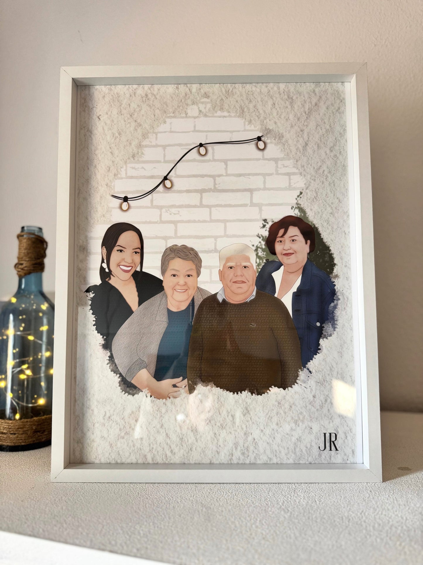 Ilustración Enmarcada