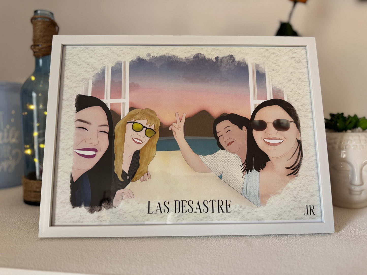 Ilustración Enmarcada