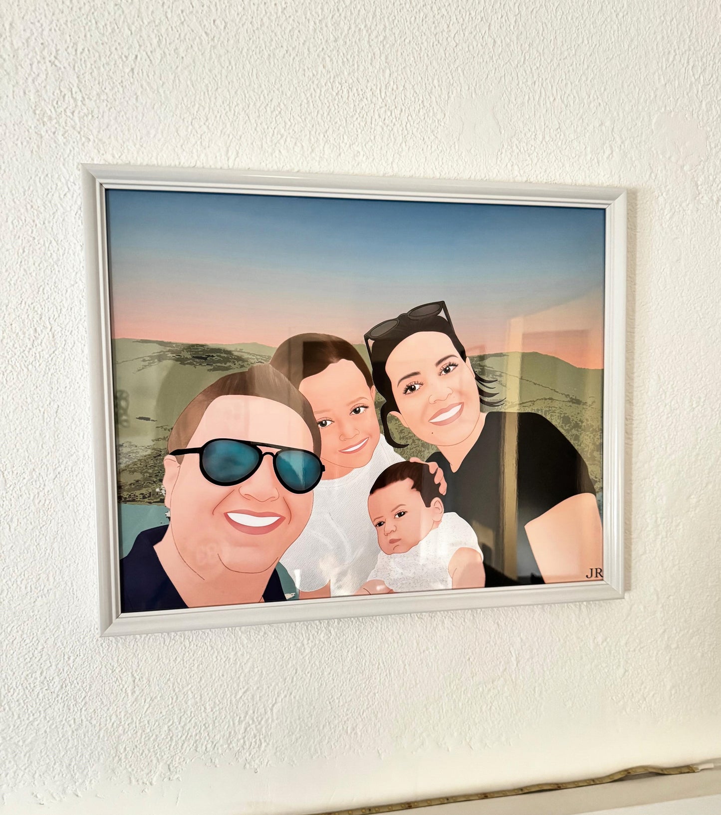 Ilustración Enmarcada