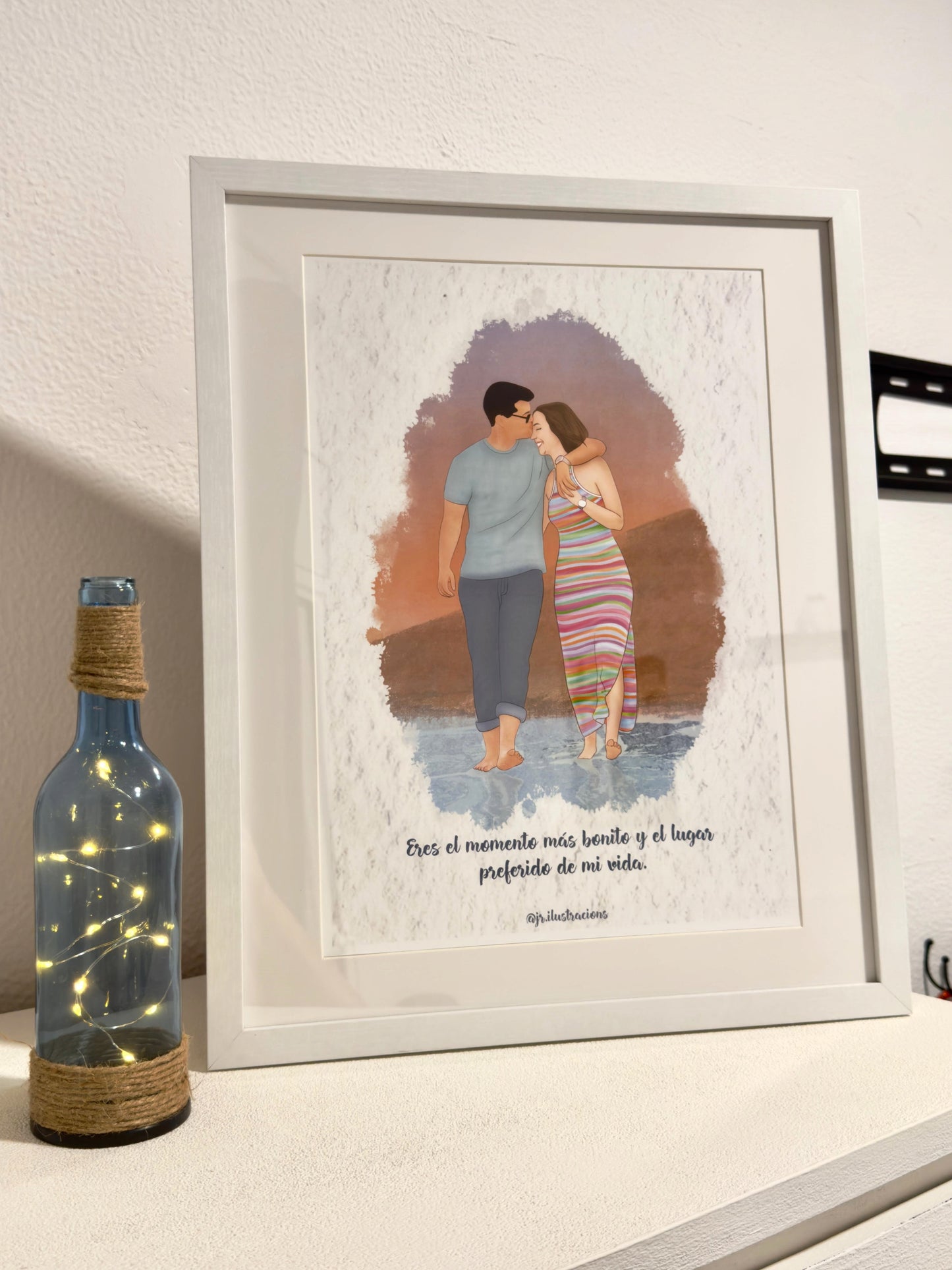 Ilustración Enmarcada