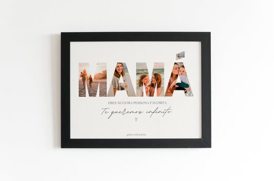 Lámina Collage de Palabra - Formato Digital