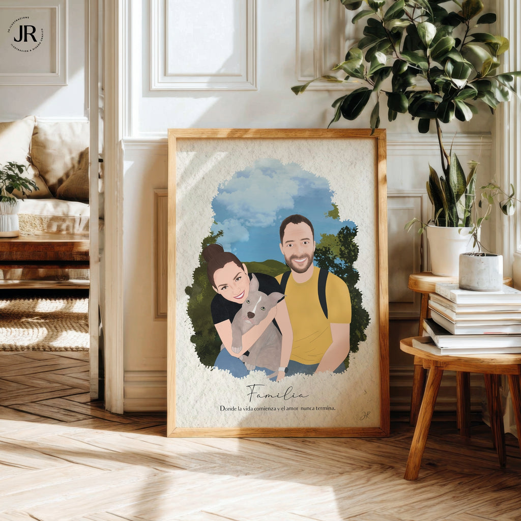 Ilustración Personalizada · Digital o Física | JR.Ilustracions