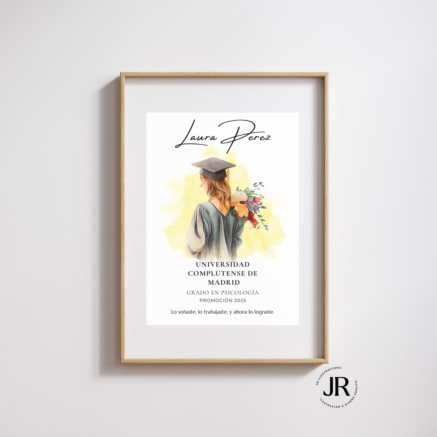 Lámina de Graduación Personalizada - Formato Digital y Físico