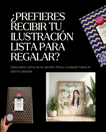 Ilustración Personalizada desde Foto · Digital o Física | JR.Ilustracions