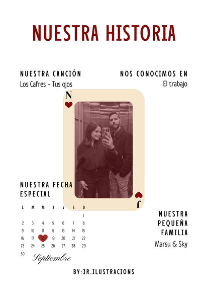 Word Collage Sheet - Physical Format