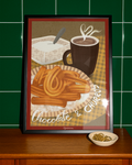 Lámina "Chocolate & Churros" · Decoración Cocina y Tradición (Físico o Digital)
