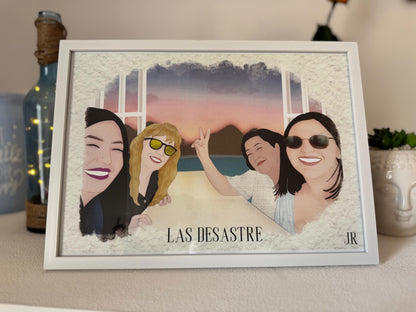 Ilustración Enmarcada