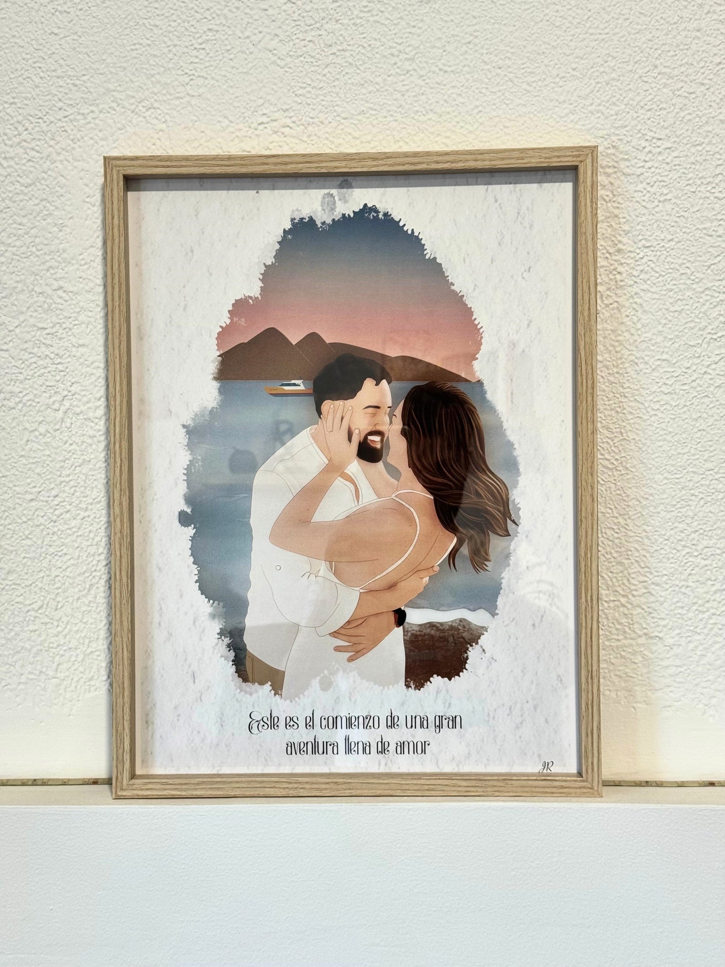 Ilustración Enmarcada