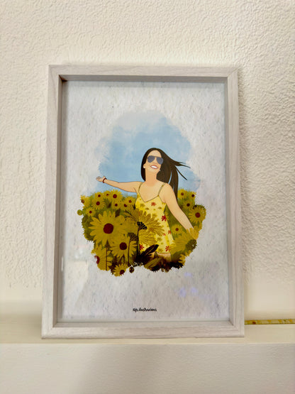 Ilustración Enmarcada