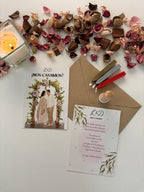 Ideas de papelería para bodas originales con ilustraciones personalizadas y acabados elegantes.