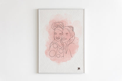 Ilustración Lineal - Formato Físico