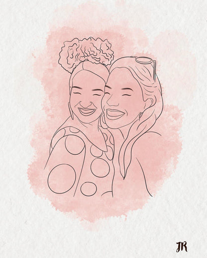 Ilustración Lineal - Formato Digital