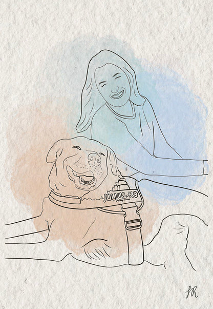 Ilustración Lineal - Formato Digital